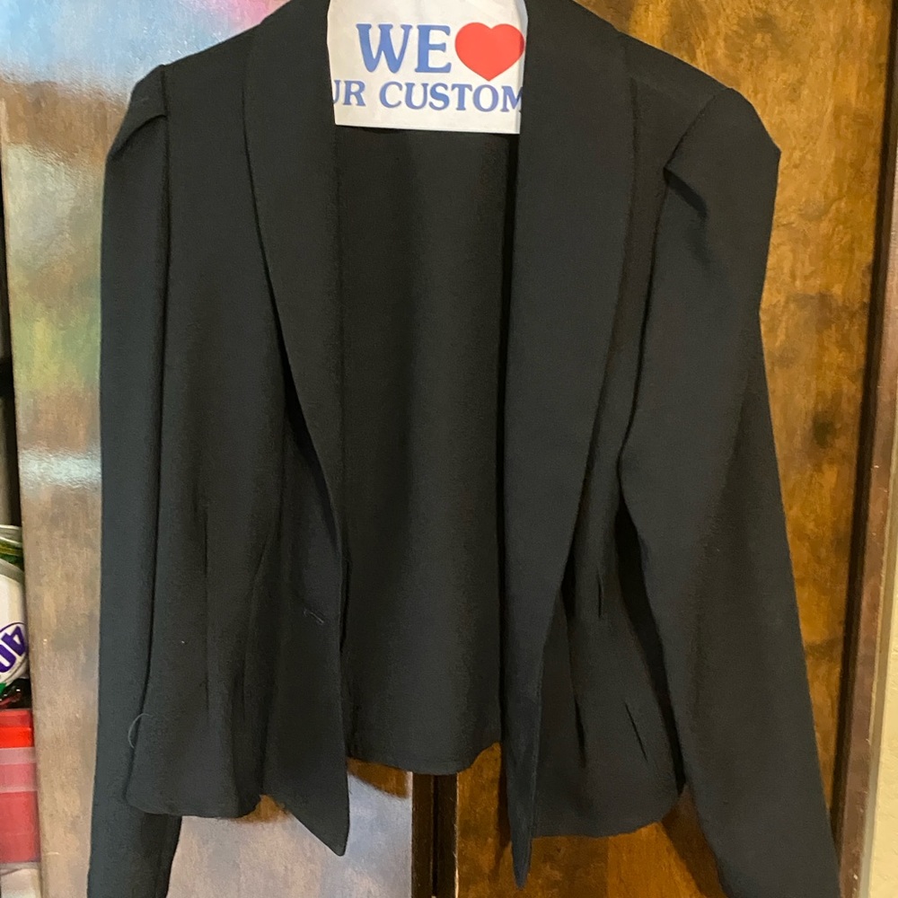 Short Black Dress Jacket